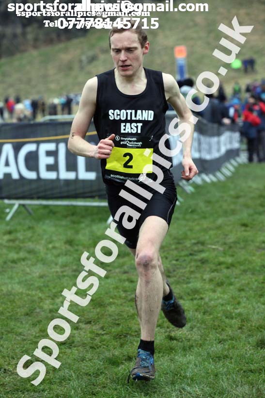 Inter District senior men and juniors, 2018 Simplyhealth Great Edinburgh International XCountry. Photo: David T. Hewitson/Sports for All Pics